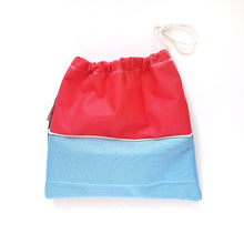 Cargar imagen en el visor de la galería, Bolsa Mini Roja/celeste/ petróleo