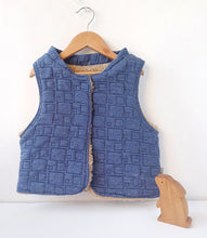 Cargar imagen en el visor de la galería, Chaquetita Osito Azul