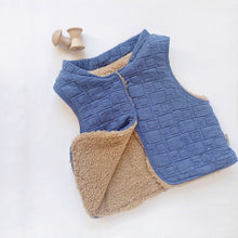 Cargar imagen en el visor de la galería, Chaquetita Osito Azul