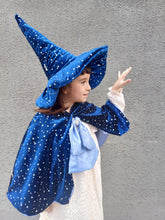 Cargar imagen en el visor de la galería, Gorro Mago color Azúl Rey /talla única 3 a 7 años