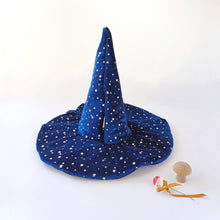 Cargar imagen en el visor de la galería, Gorro Mago color Azúl Rey /talla única 3 a 7 años