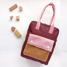 Cargar imagen en el visor de la galería, Mochila Mini Burdeo