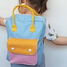 Cargar imagen en el visor de la galería, Mochila Mini Celeste