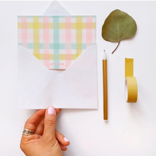Cargar imagen en el visor de la galería, Postal Cuadrille pastel
